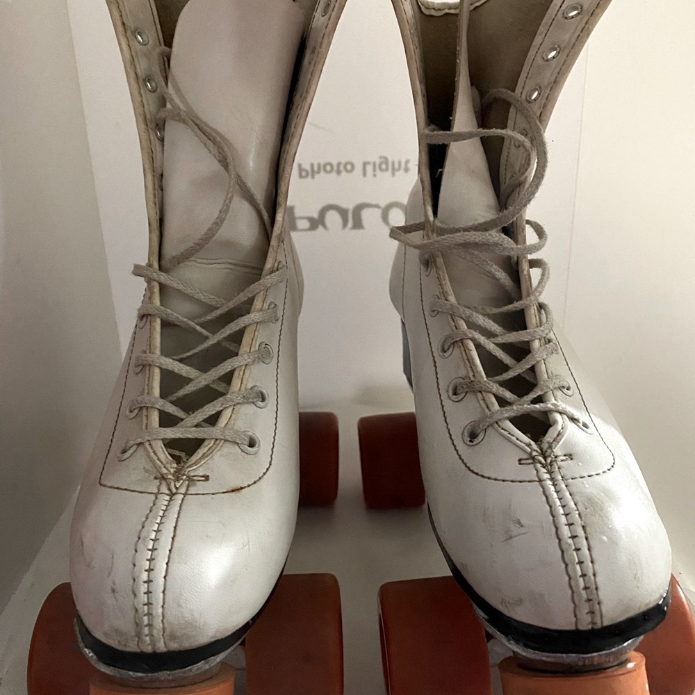 Vintage roller Derby skates,